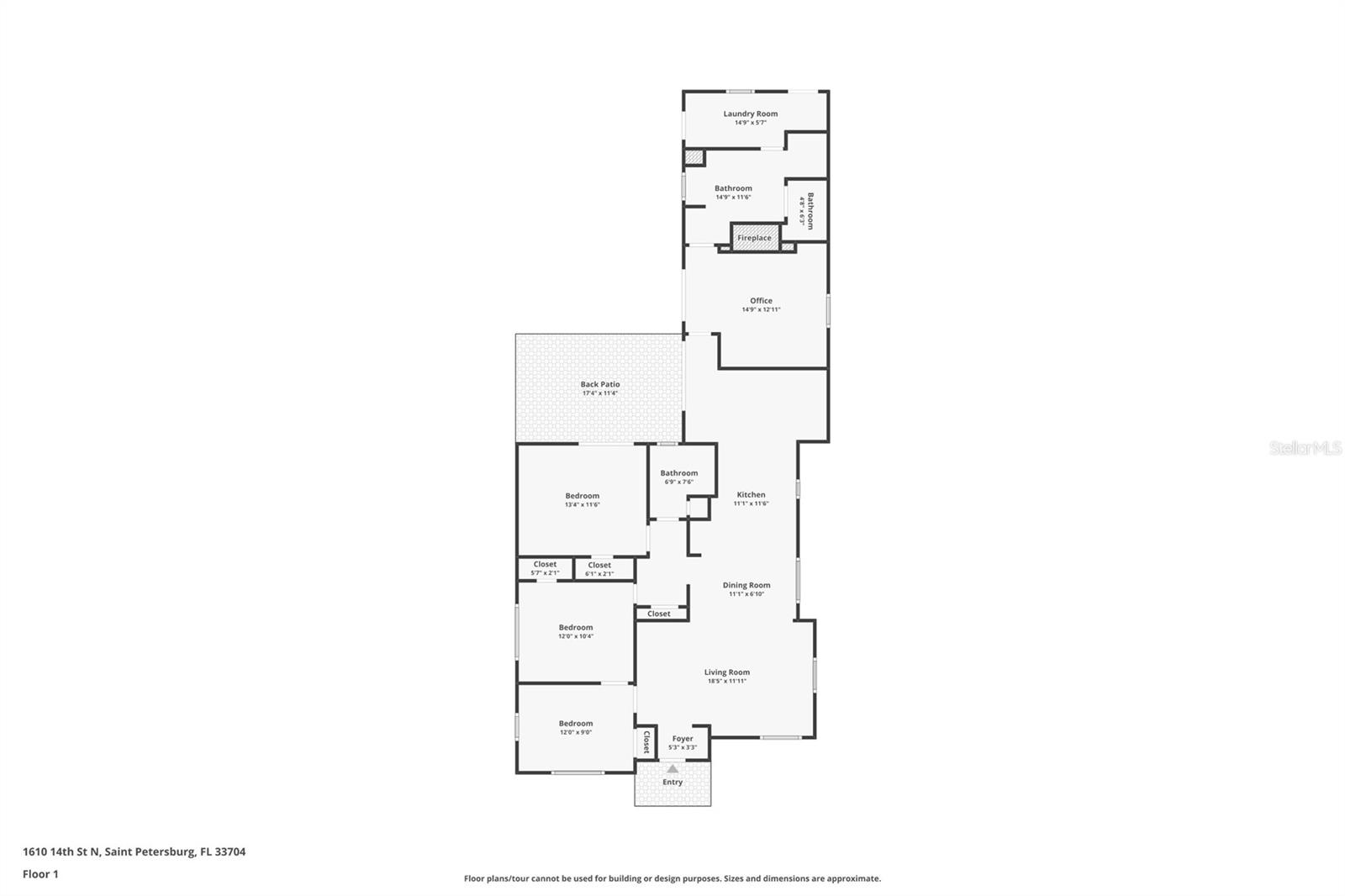 1610 14TH St ST PETERSBURG, FL 33704