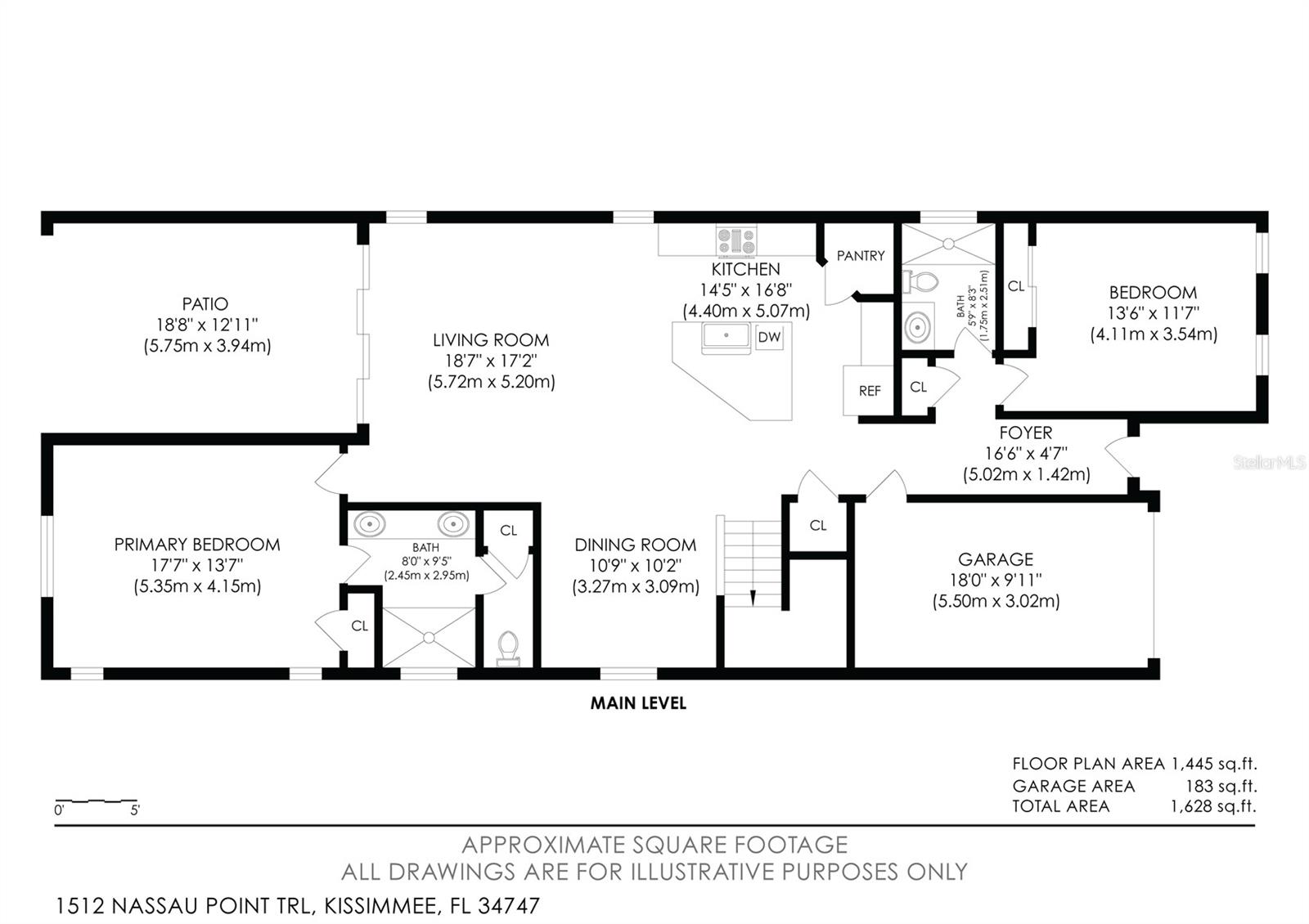 1512 NASSAU Pt Trl KISSIMMEE, FL 34747