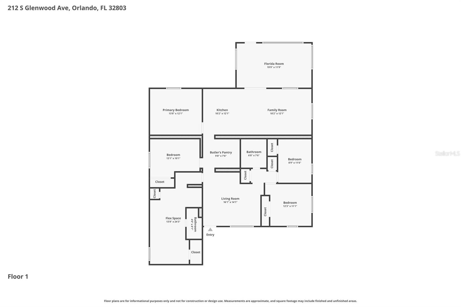 212 S GLENWOOD Ave ORLANDO, FL 32803