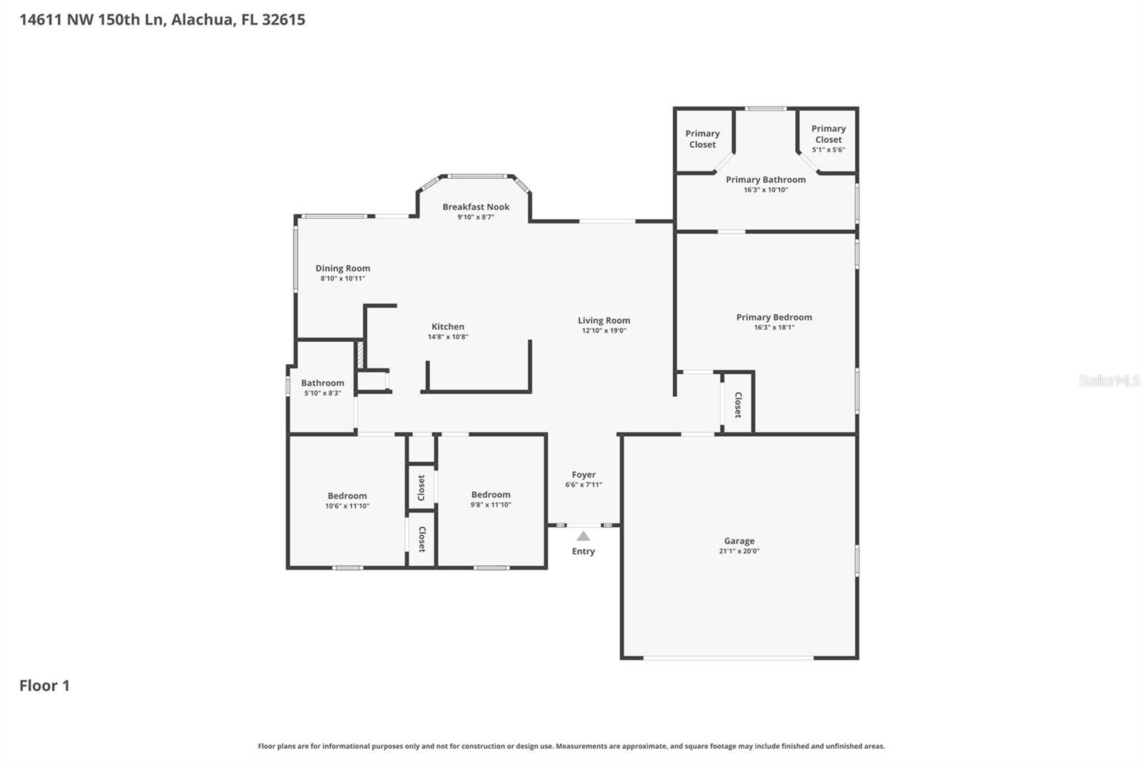 14611 NW 150TH Ln ALACHUA, FL 32615