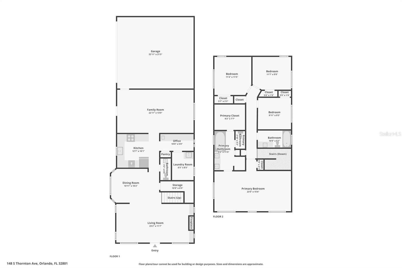 148 S THORNTON Ave ORLANDO, FL 32801