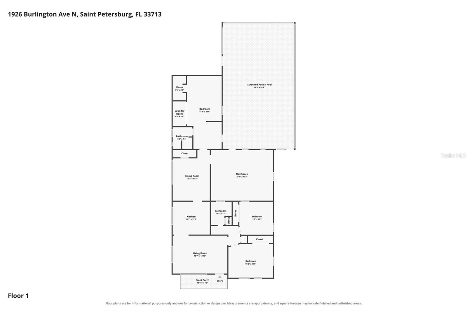 1926 BURLINGTON Ave ST PETERSBURG, FL 33713