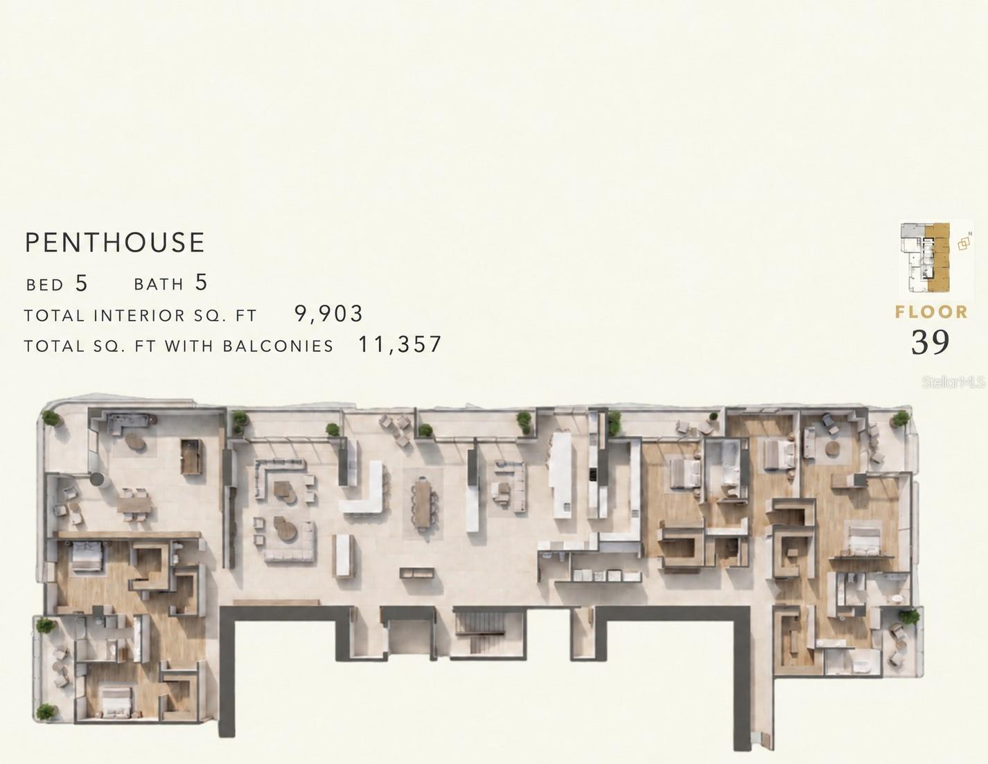 1101 E JACKSON St #3903 TAMPA, FL 33602