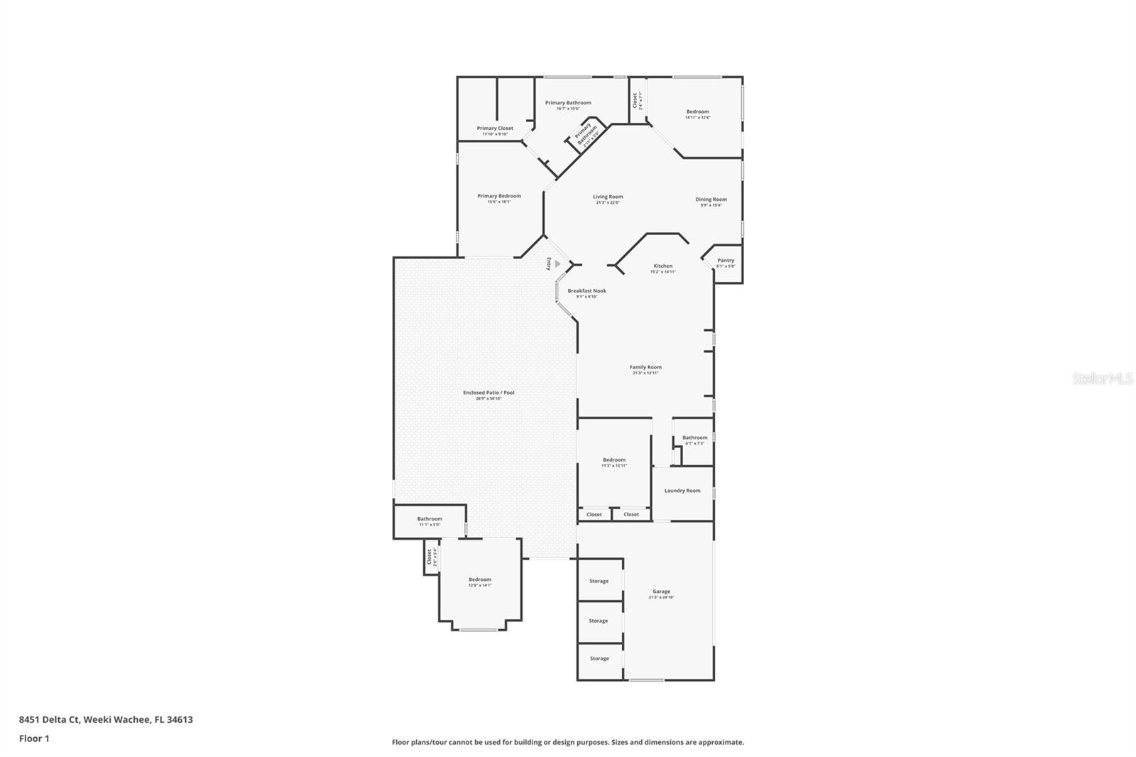 8451 DELTA Ct WEEKI WACHEE, FL 34613