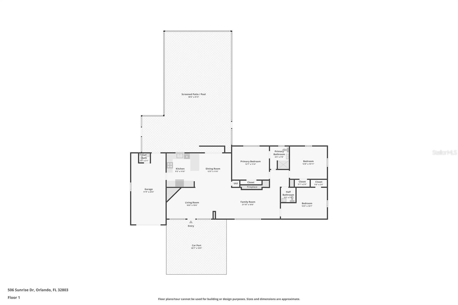 506 SUNRISE Dr ORLANDO, FL 32803