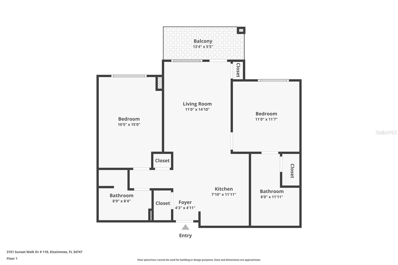3151 SUNSET Walk Dr #1110 KISSIMMEE, FL 34747