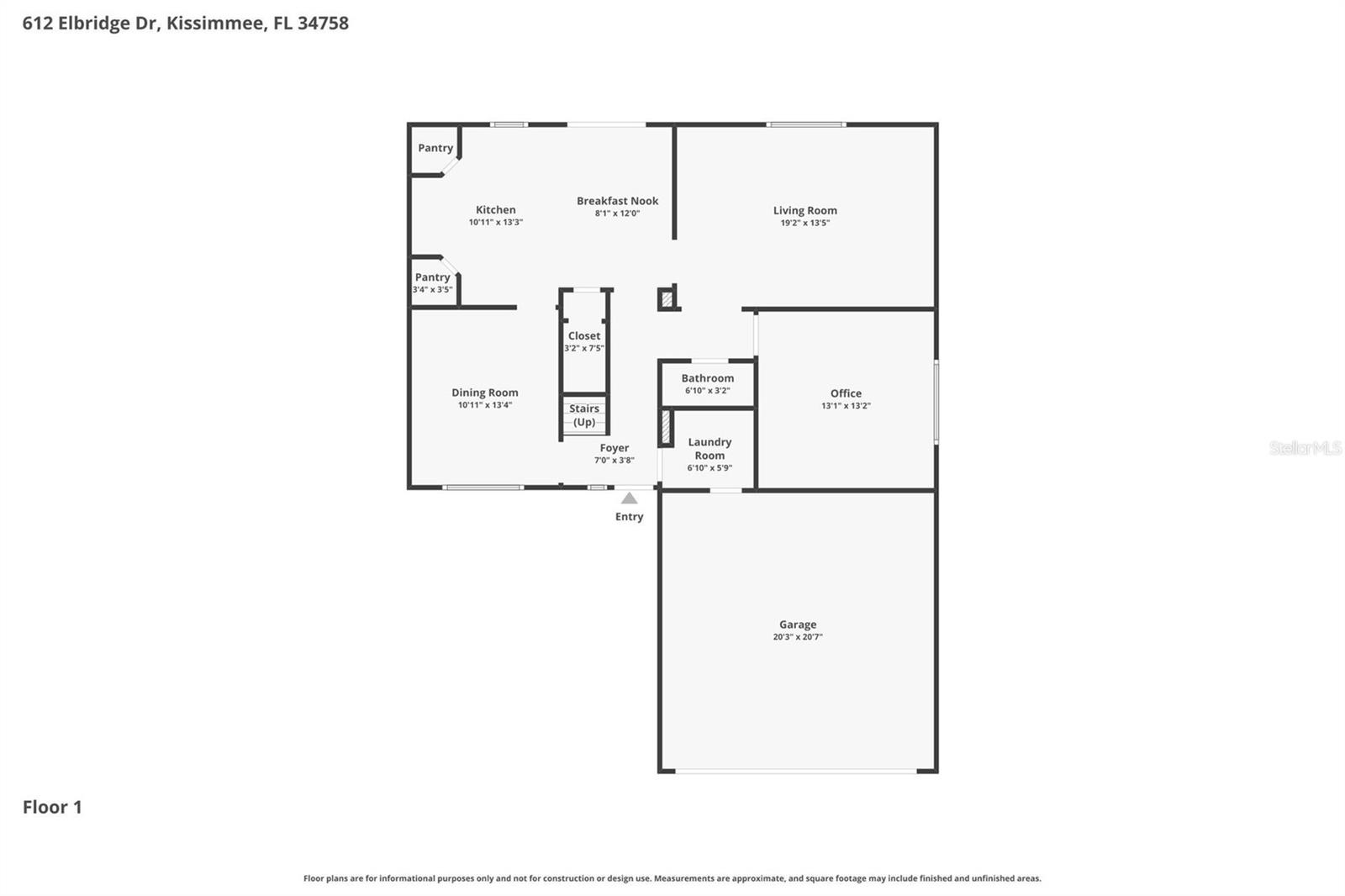 612 ELBRIDGE Dr KISSIMMEE, FL 34758