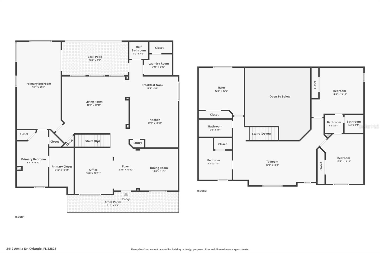 2419 ANTLIA Dr ORLANDO, FL 32828