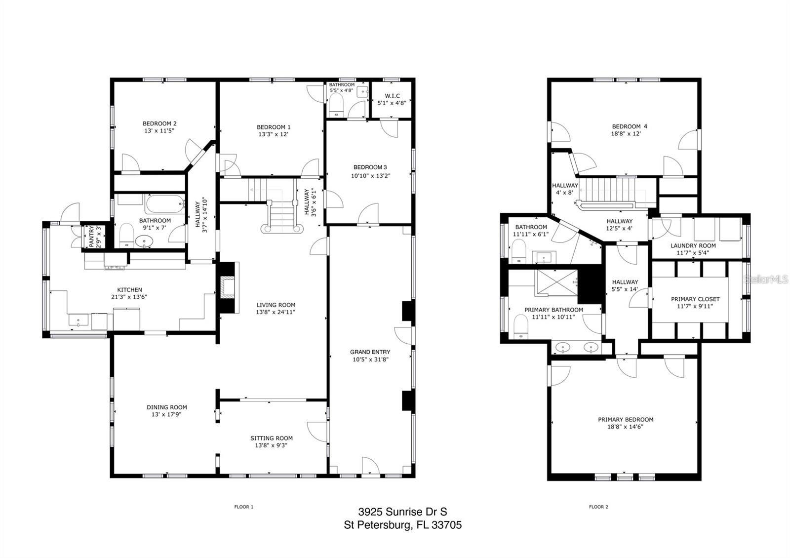 3925 SUNRISE Dr ST PETERSBURG, FL 33705