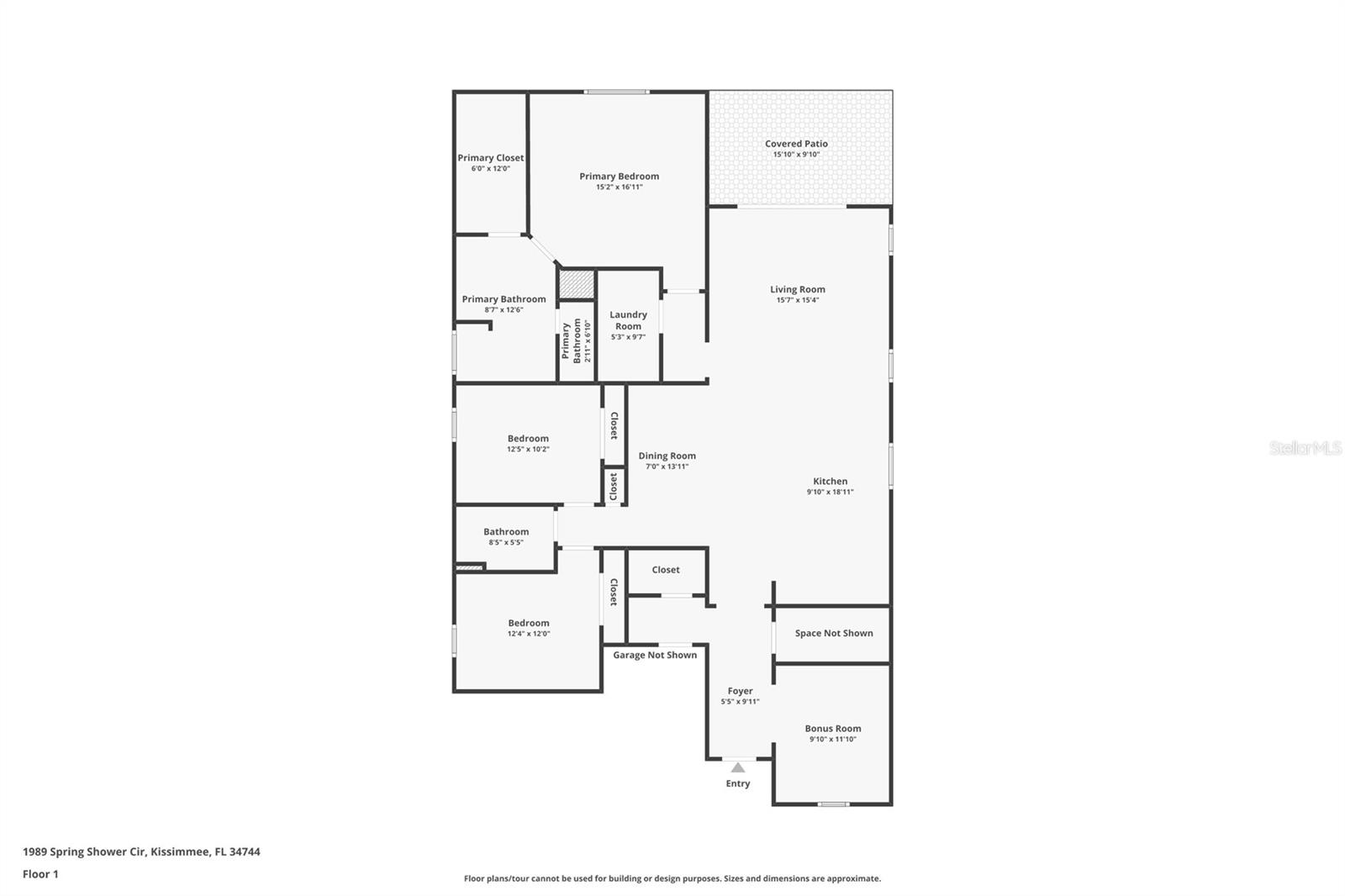 1989 Spg SHOWER Cir KISSIMMEE, FL 34744