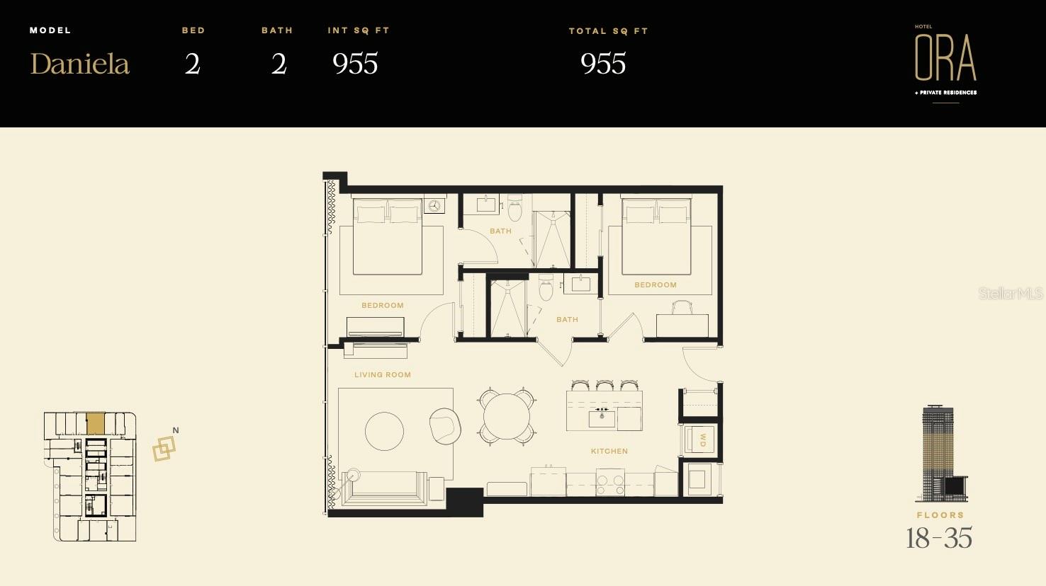 1101 E JACKSON St #2205 TAMPA, FL 33602