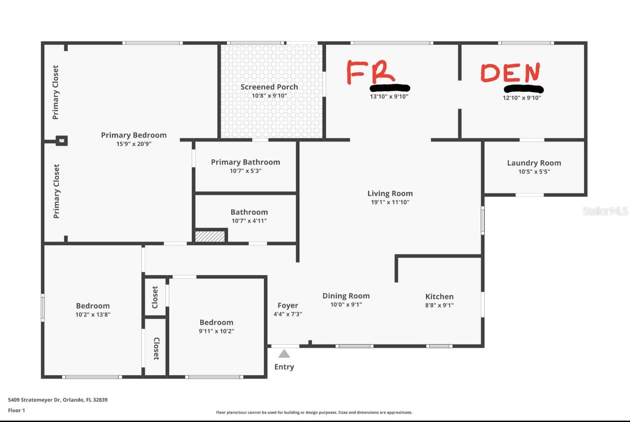5409 STRATEMEYER Dr ORLANDO, FL 32839