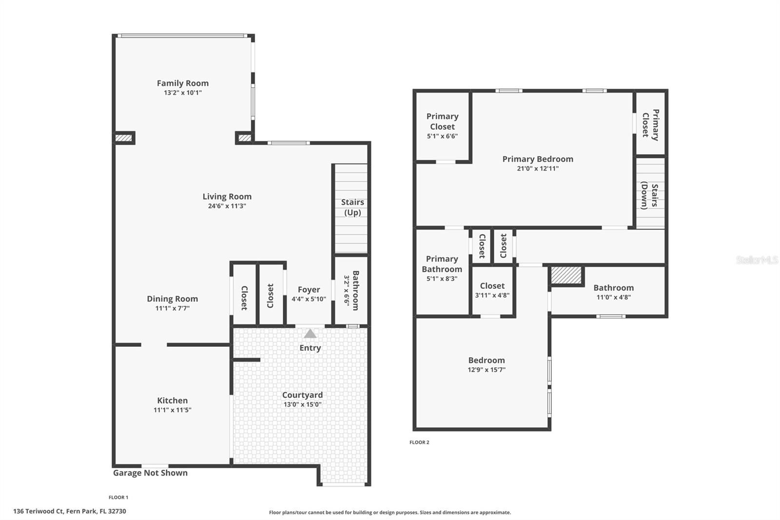 136 TERIWOOD Ct FERN PARK, FL 32730