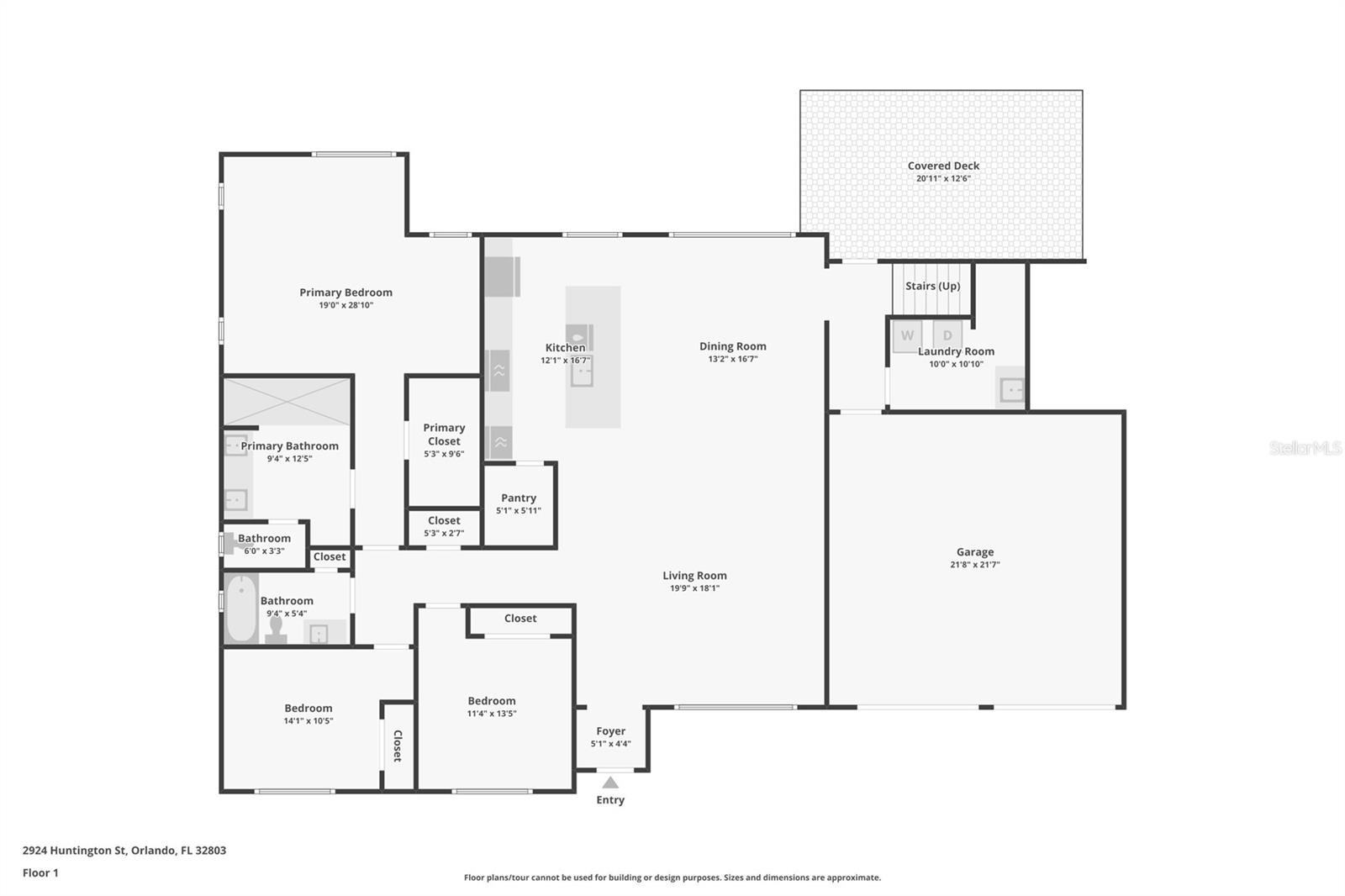 2924 HUNTINGTON St ORLANDO, FL 32803