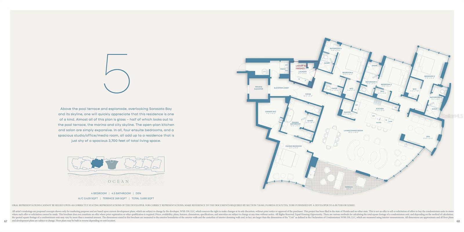 590 GOLDEN GATE Pt #905 SARASOTA, FL 34236