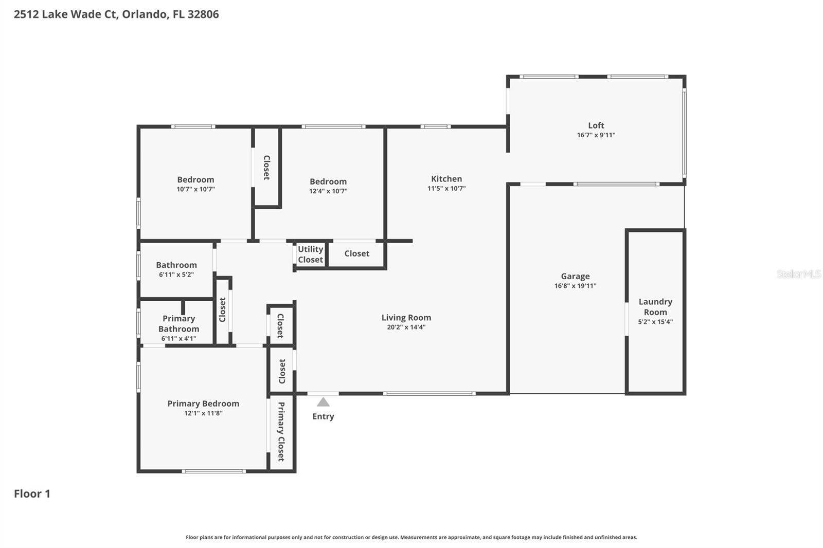 2512 Lk WADE Ct ORLANDO, FL 32806